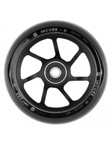 ETHIC Roue INCUBE V2 100mm Noir [x1]