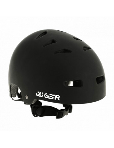 QU GEAR URBAN JUNIOR Helmet Black