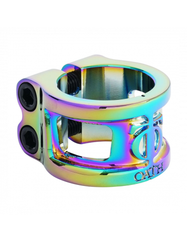 OATH Hose clamp 2 screws CAGE V2 Neo Chrome